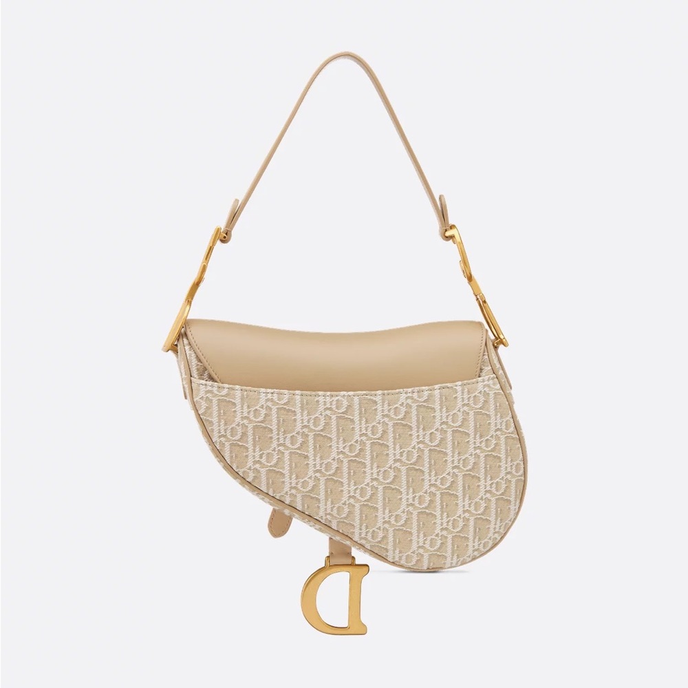Dior Monogram Saddle Bag Tan - Picture 8 of 8